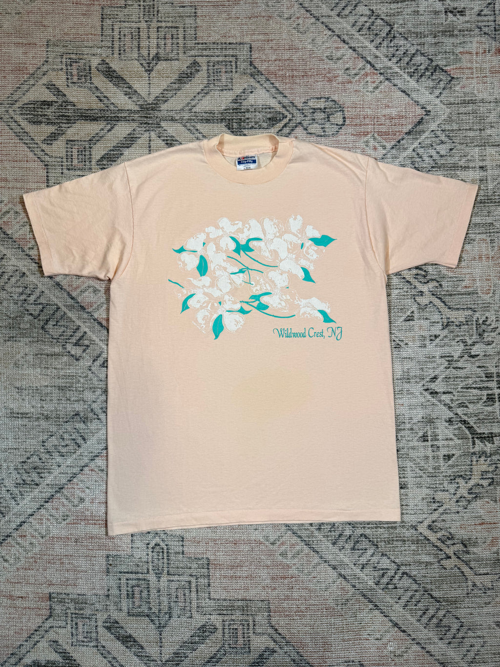 Vintage Wildwood Crest NJ Floral Shirt (M/L)
