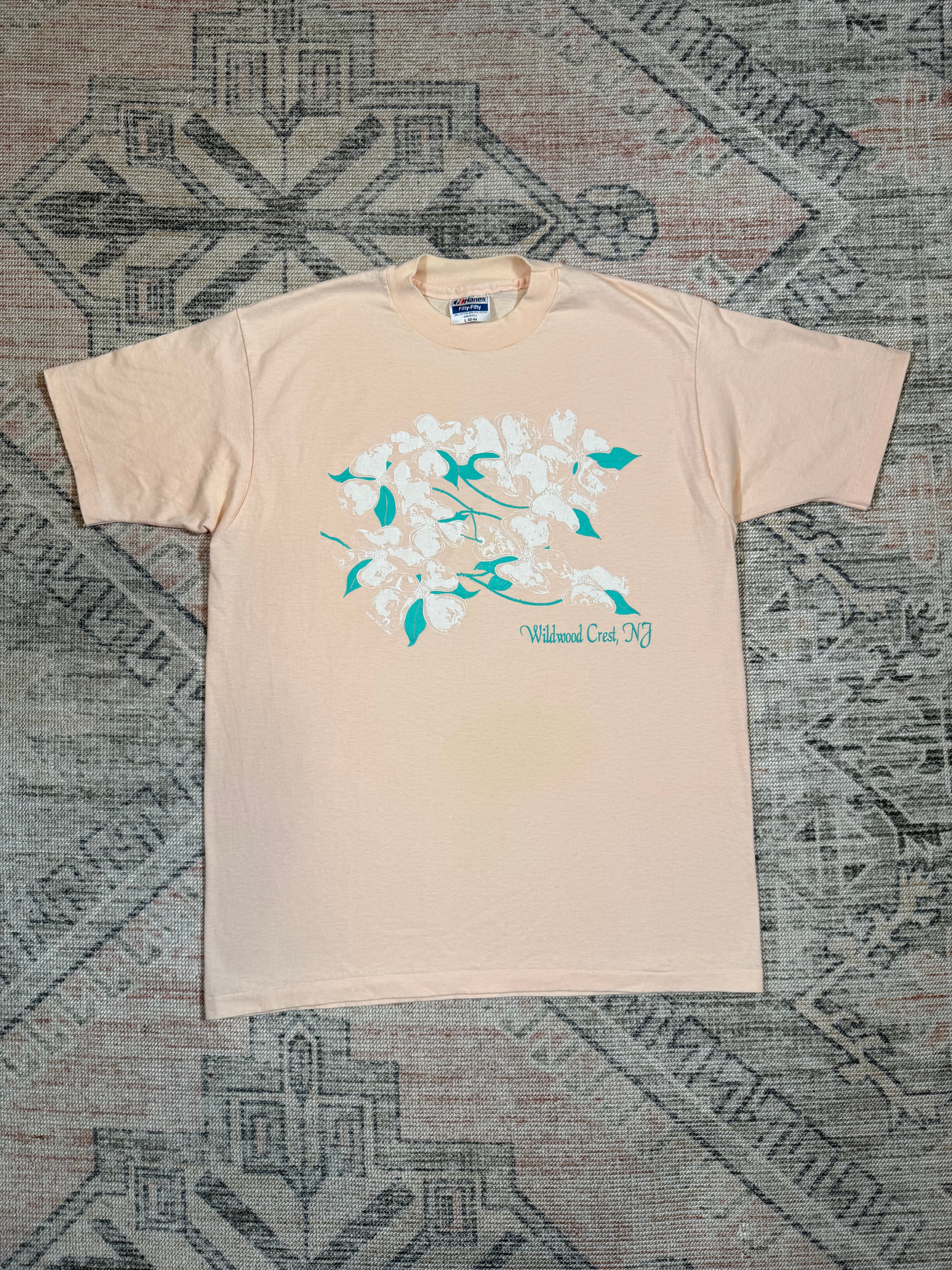 Vintage Wildwood Crest NJ Floral Shirt (M/L)