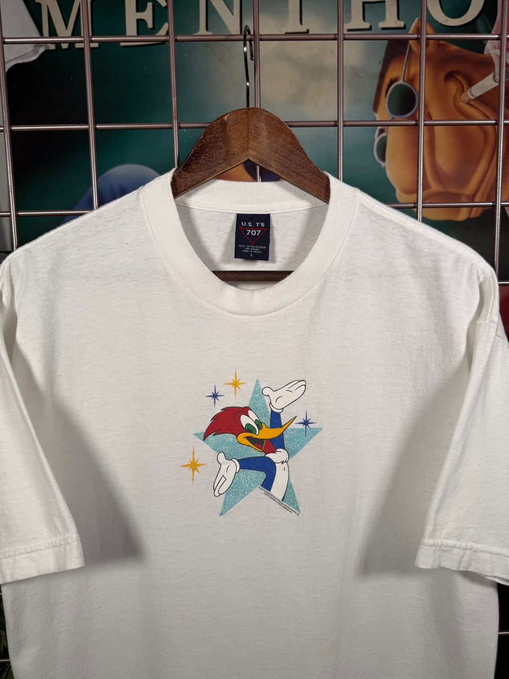 Vintage 90s Woody Woodpecker T-Shirt (L)