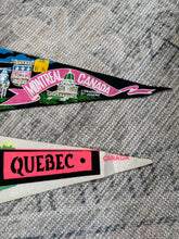 Load image into Gallery viewer, Lot of 2 Vintage Canada Pennants
