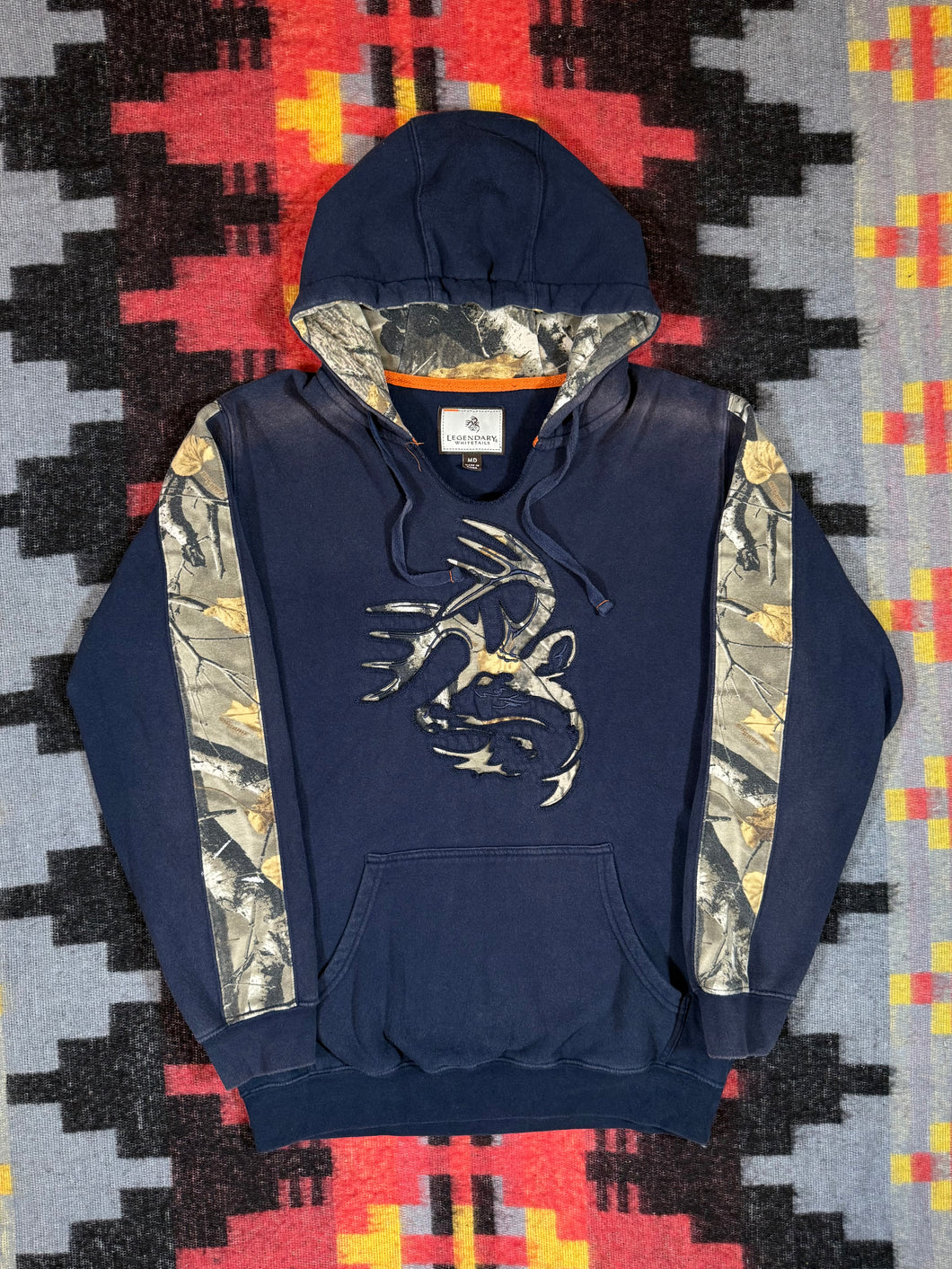 2000s Legendary Whitetails Camo Hoodie (M)