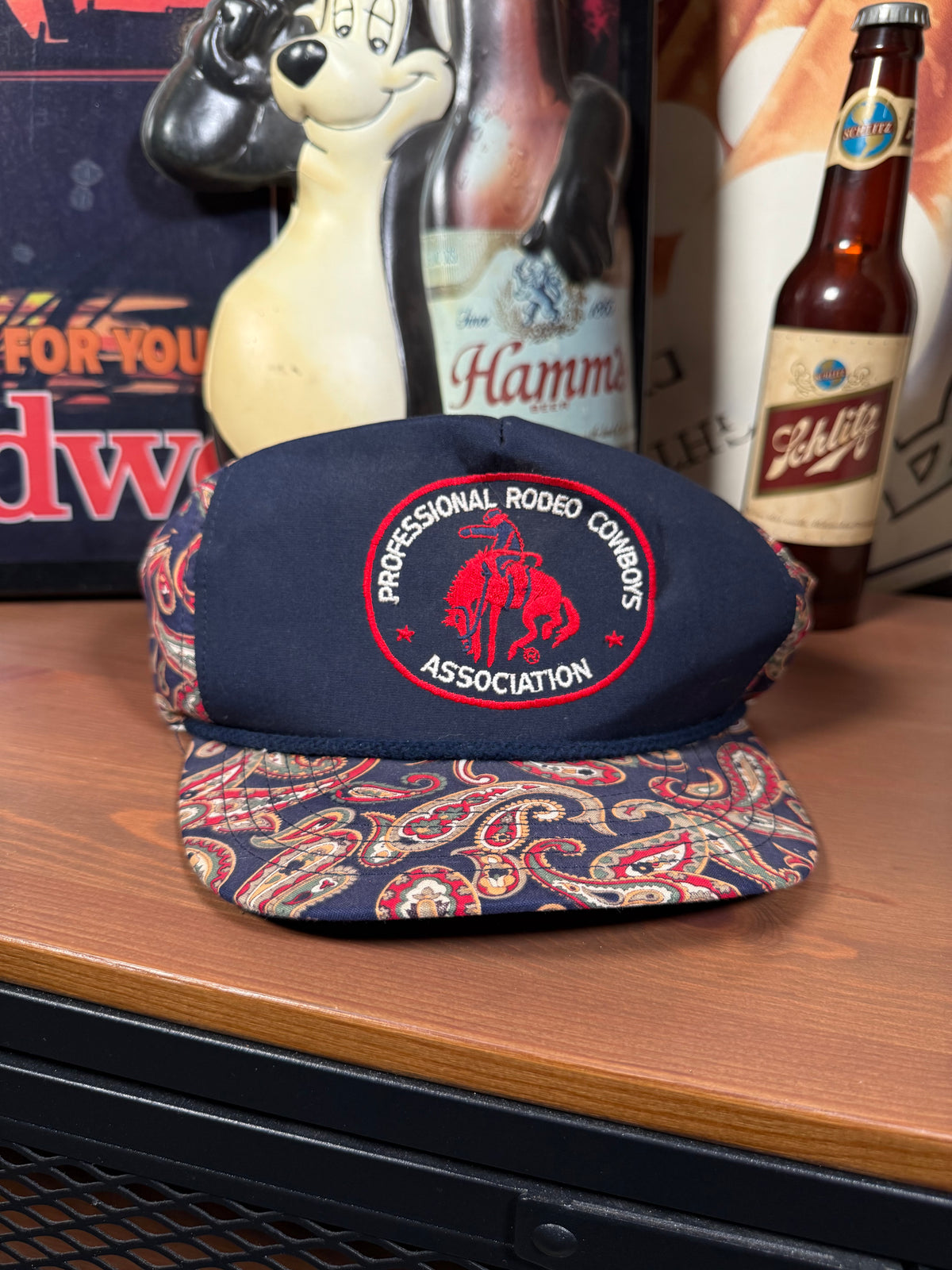 Vintage Professional Rodeo Cowboys Association Paisley Har