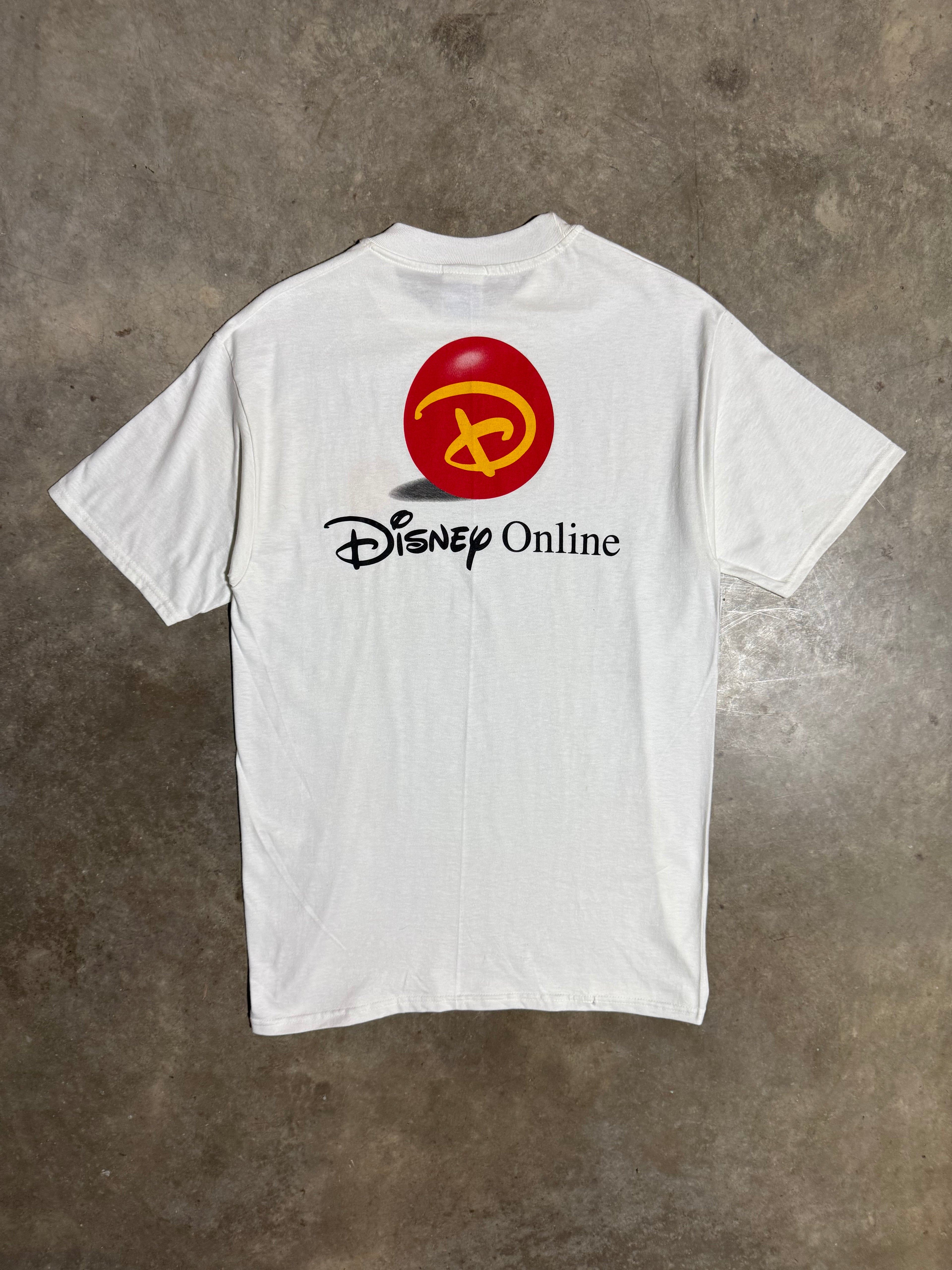 Vintage 90s Disney Online T-Shirt (M)