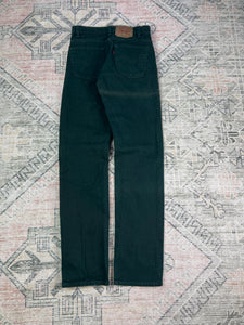 Vintage 90s Green Levi’s 505 Jeans (29x34)