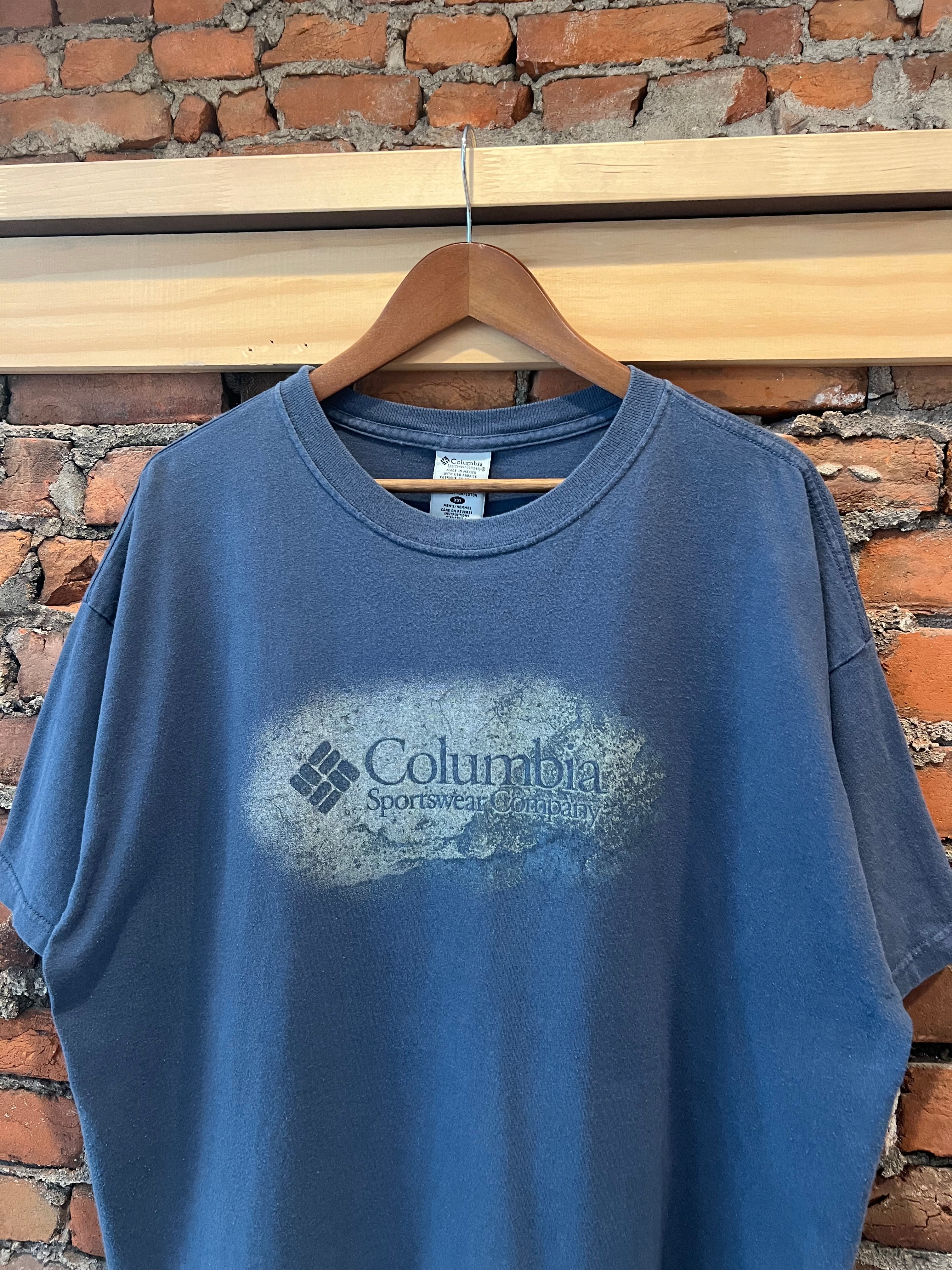 Vintage Columbia Sportswear Logo Tee (2XL)