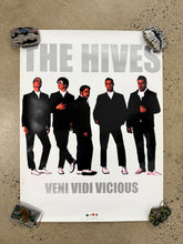 Load image into Gallery viewer, Vintage 2002 The Hives Veni Vidi Vicious Album Promo Poster (18x24)
