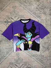 Load image into Gallery viewer, Vintage 90s Maleficent Disney Big Print Shirt (L/XL)

