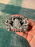 Vintage Ghost Rider Belt Buckle