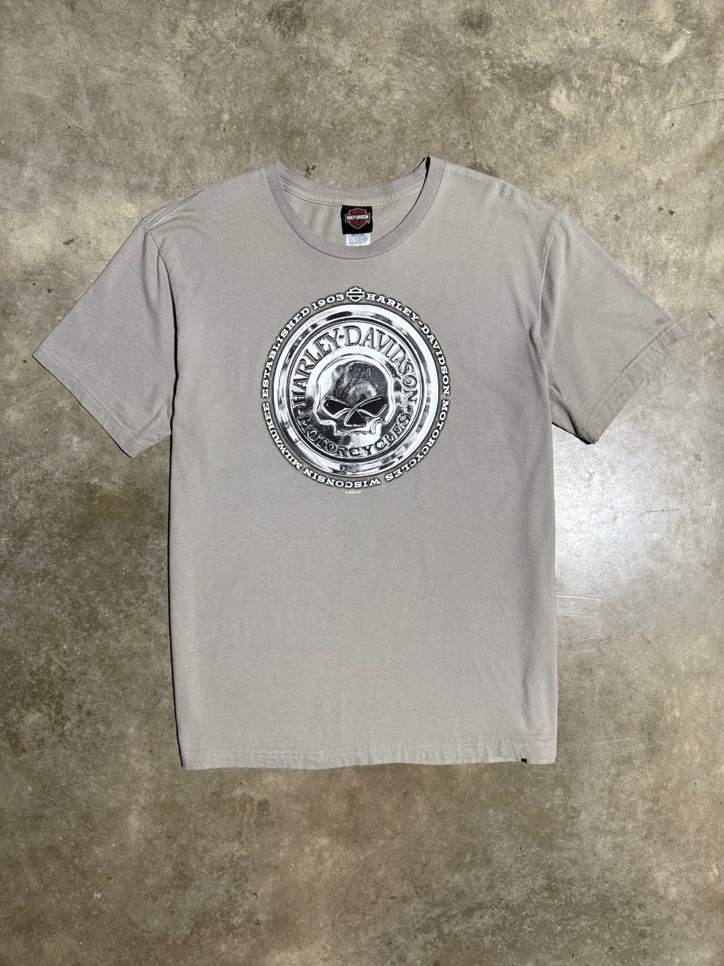 Harley Davidson Columbia Skull T-Shirt (XL)