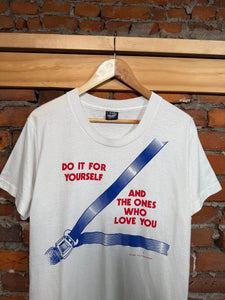 Vintage 1988 Seat Belt Tee (M)