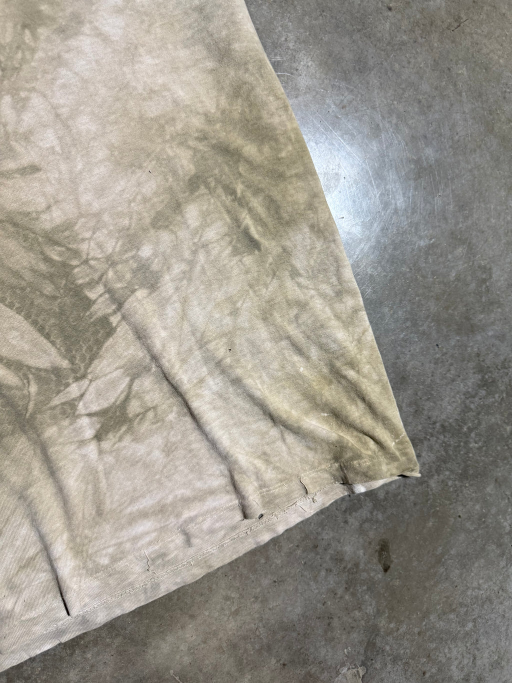 Vintage 90s Running Horse Dyed Distressed T-Shirt (2XL)