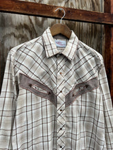 Load image into Gallery viewer, Vintage Brown/White Kenny Rogers Western Shirt (L)
