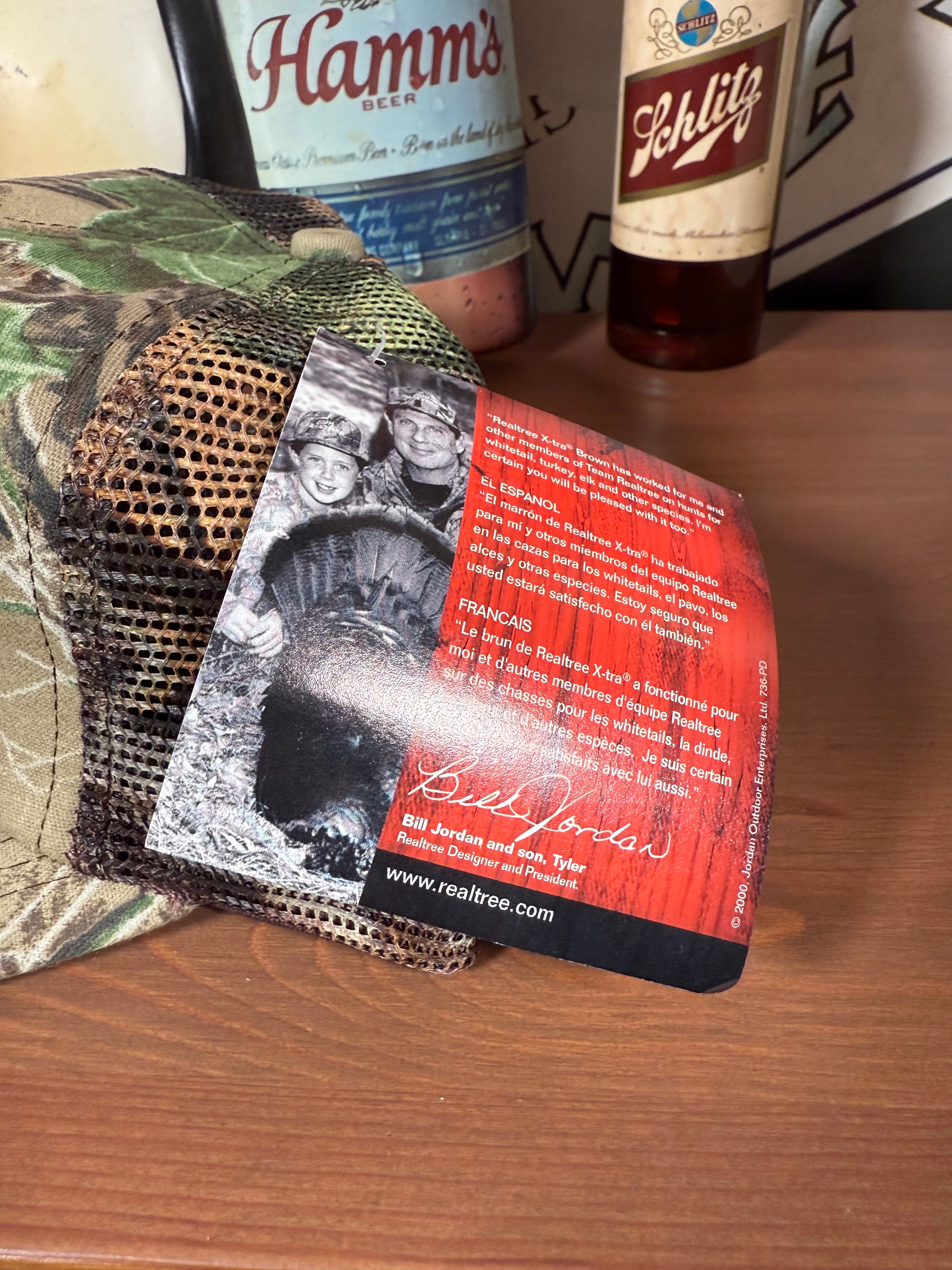 Vintage Golden Harvest Seed Realtree Camo K Products Trucker Hat