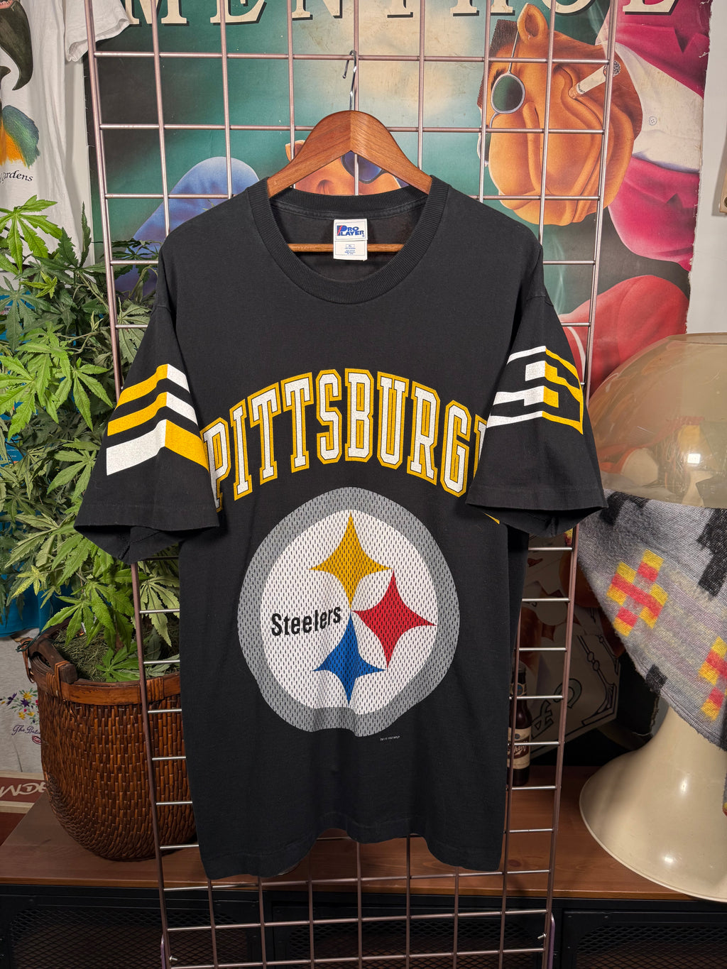 Vintage 1997 Steelers Pro Player Double Sided Shirt (XL)
