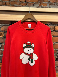 Vintage 80s Santabear Crewneck (S)