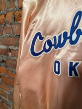 Load image into Gallery viewer, Vintage 80s Cowboys OKC Bar Satin Jacket (XL)
