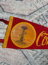 Load image into Gallery viewer, Vintage 50s/60s Coney Island Parachute Jump Ride Pennant (19inch)
