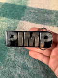 2000s Pimp Belt Buckle