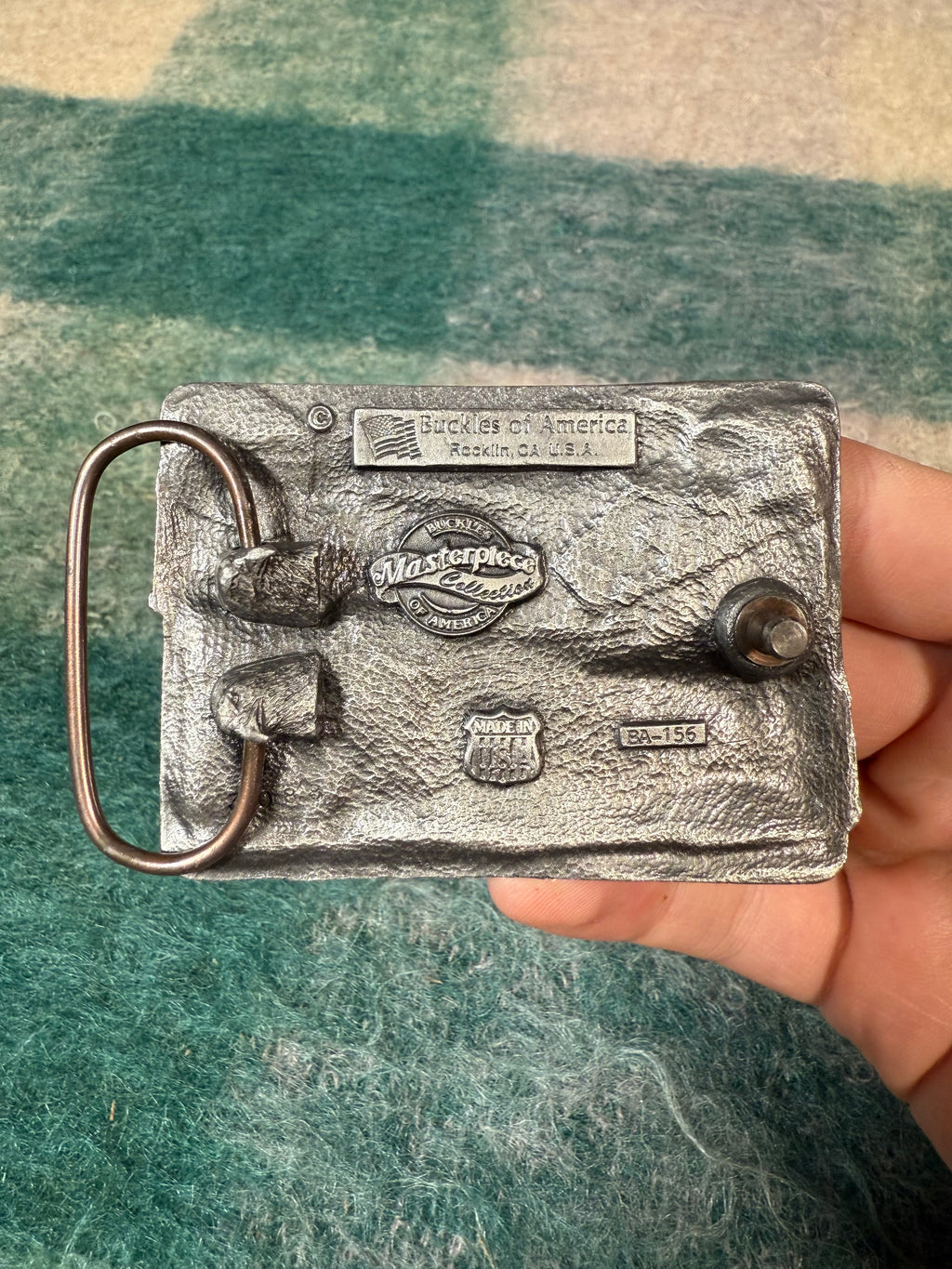 Vintage Bus Drivers We Move People Belt Buckle