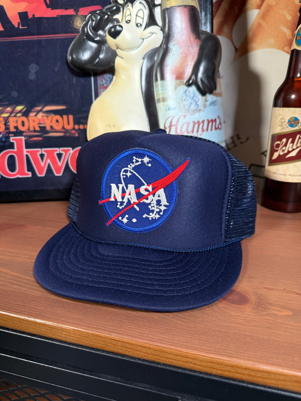 Vintage Nasa Snapback Trucker Hat