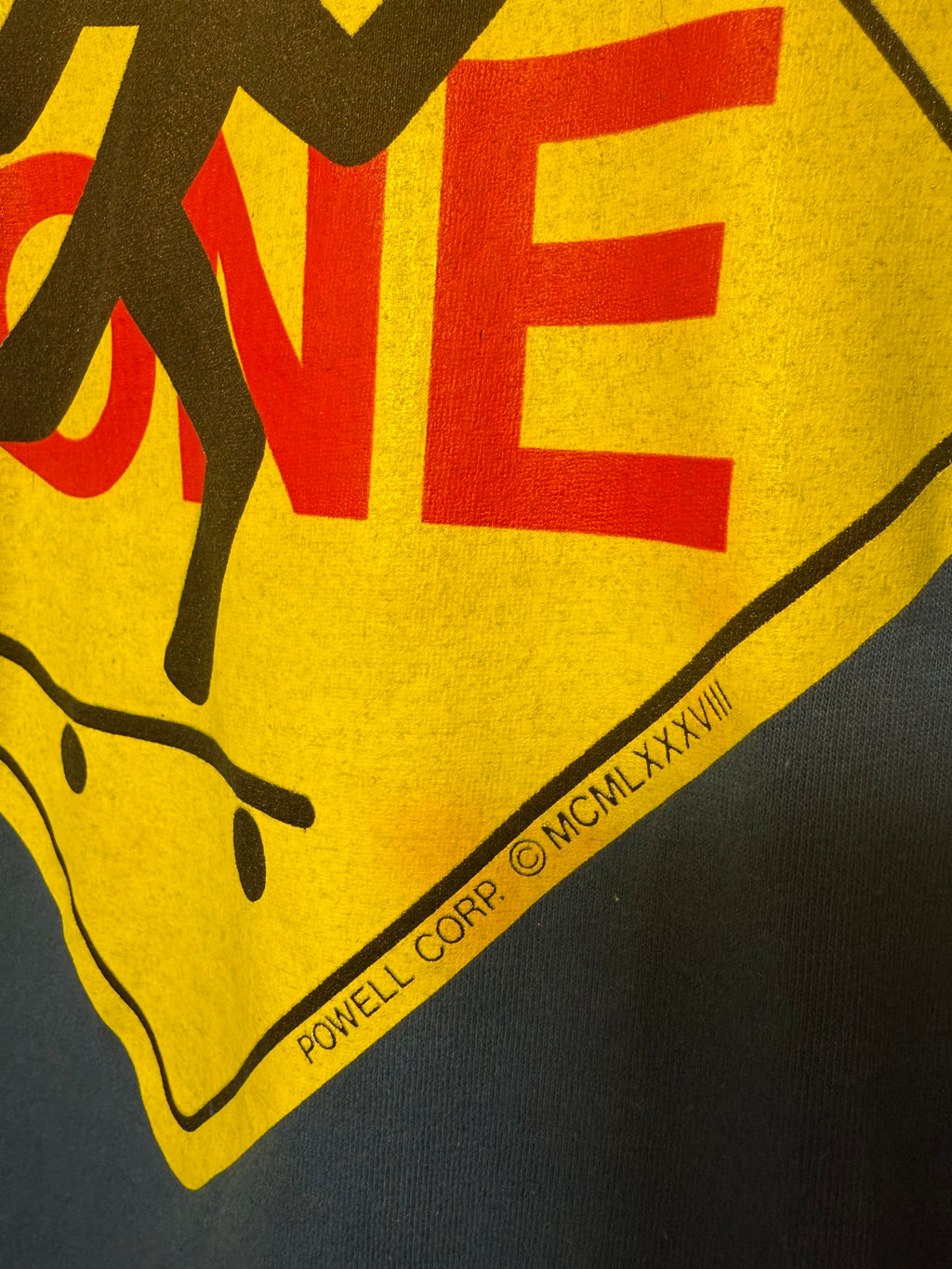 Vintage 1988 Powell Peralta Skate Zone Double Sided Shirt (S)