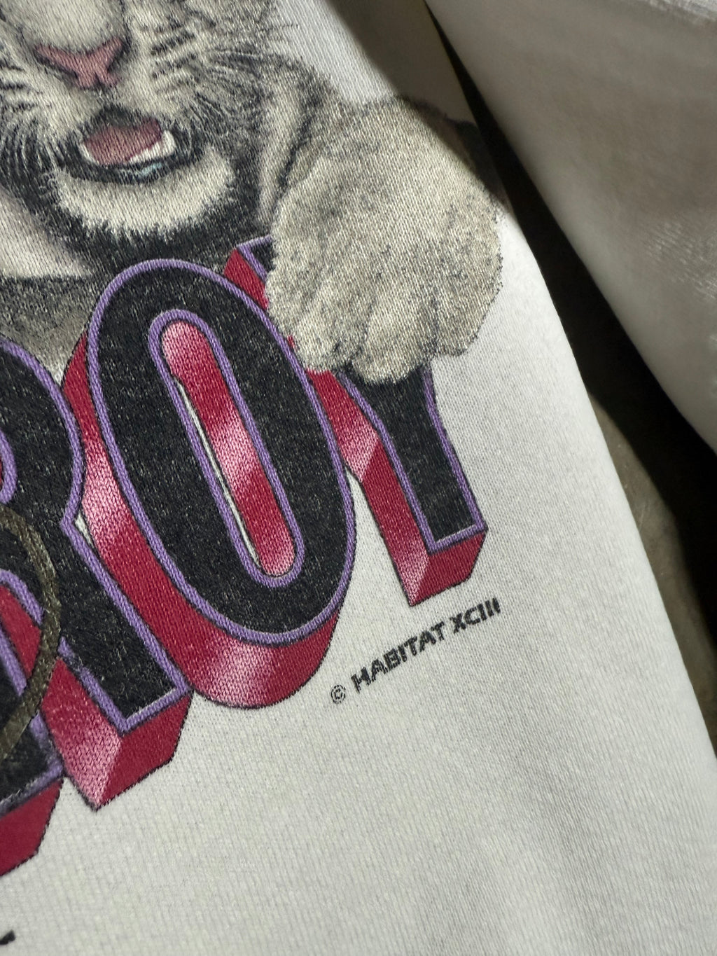 Vintage Siegfried and Roy Double Sided Tiger Crewneck (XL)