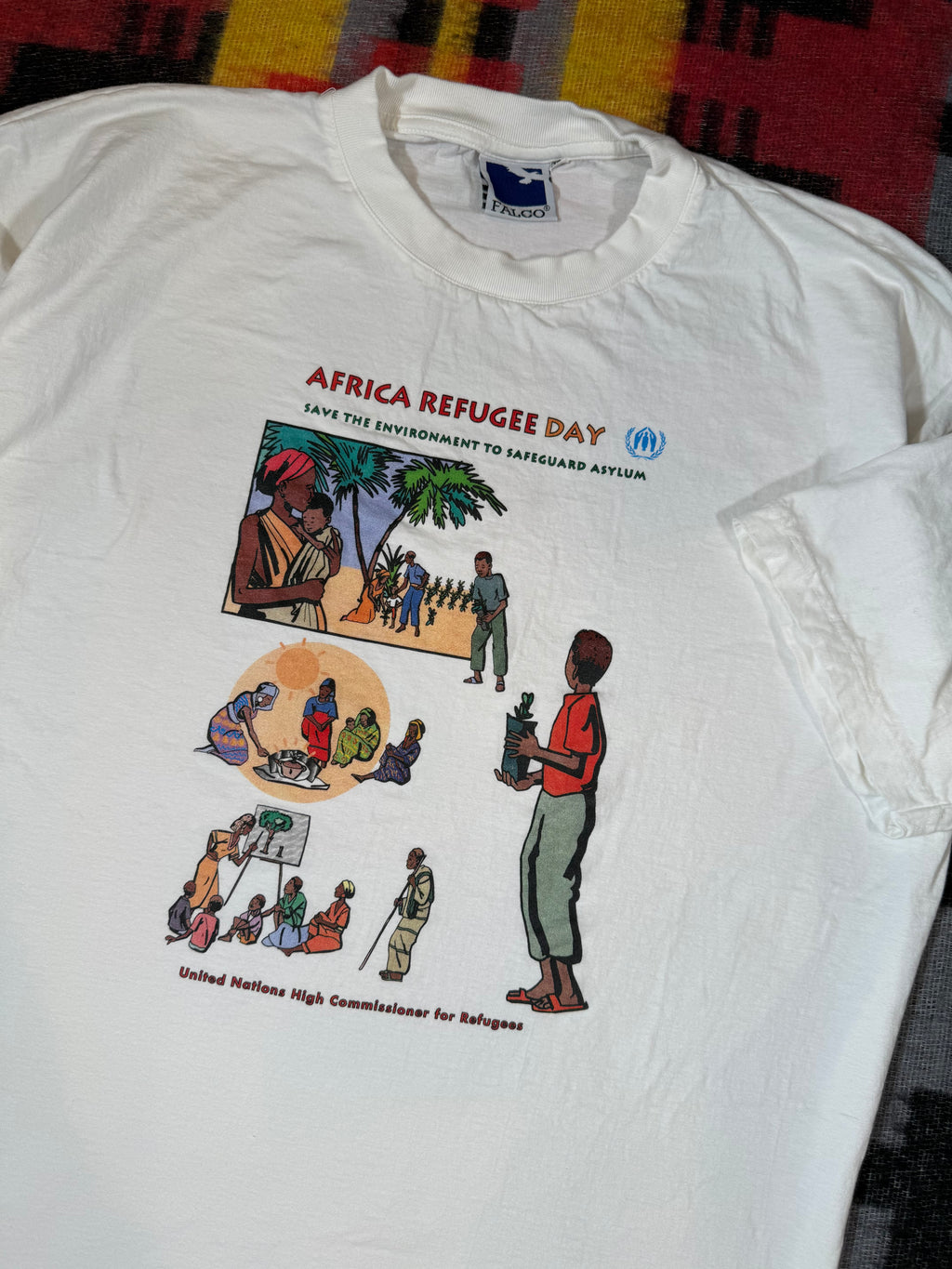 Vintage Africa Refugee Day Shirt (XL)