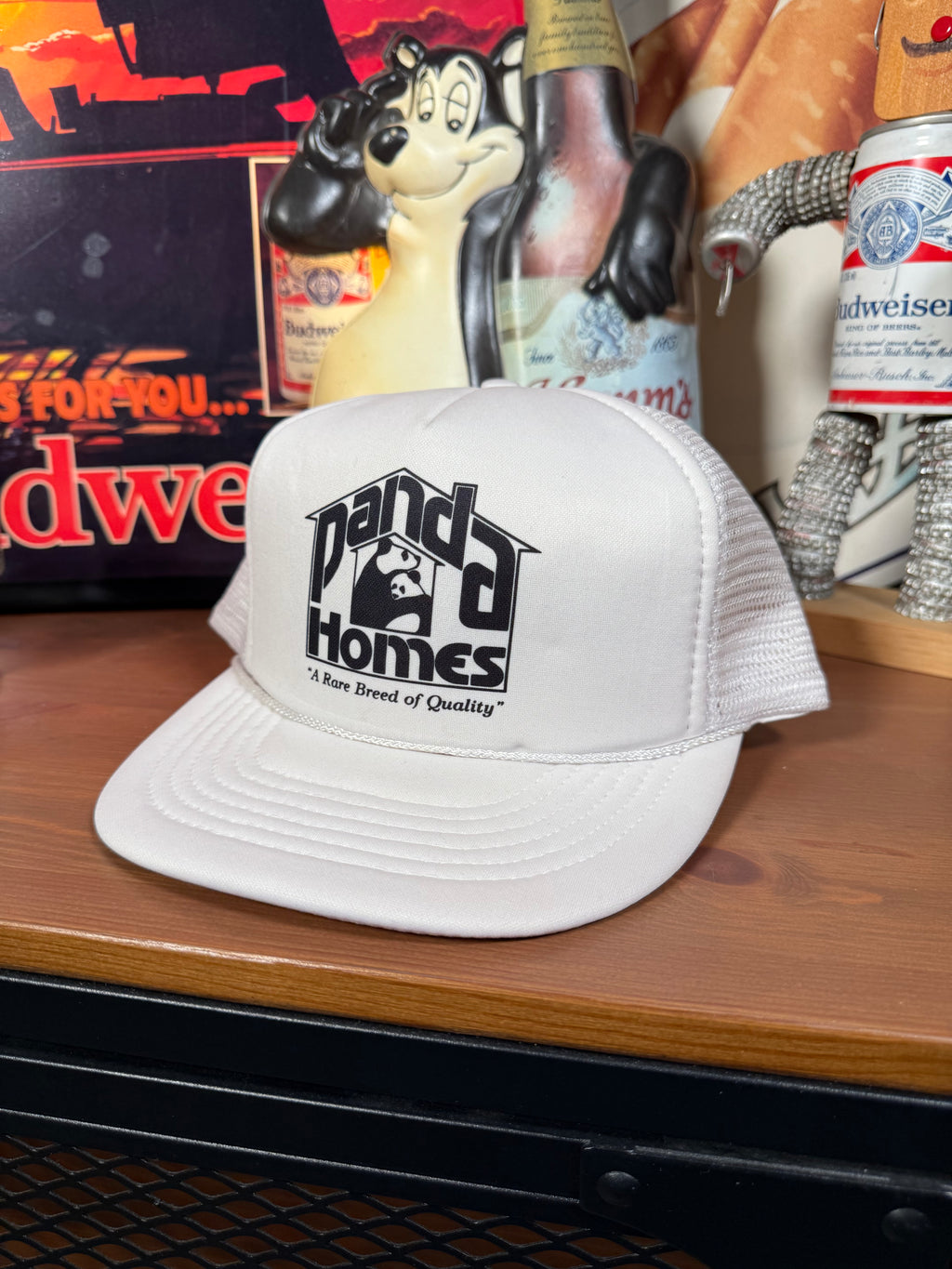Vintage Panda Homes Trucker Hat