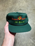 Vintage Golden Harvest 20 Years Embroidered Snapback Hat