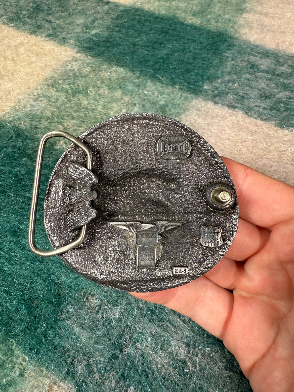 Vintage Easyriders Magazine Eagle Belt Buckle