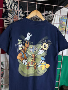 Vintage 90s Disney Backpack Tee (M)