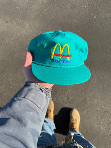 Vintage 90s McDonalds USA Today SnapBack Hat