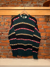 Load image into Gallery viewer, Vintage Jantzen Red Green and Tan Sweater (L)
