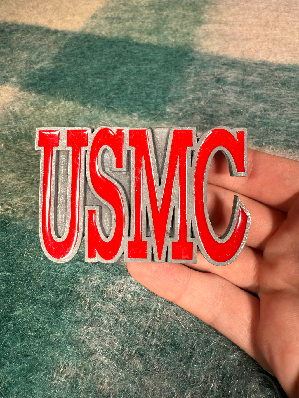 2000s USMC United State Marine Corps Belt Buckle