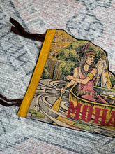 Load image into Gallery viewer, Vintage 50s/60s Mohawk Trail Canoe Pennant (23inch)
