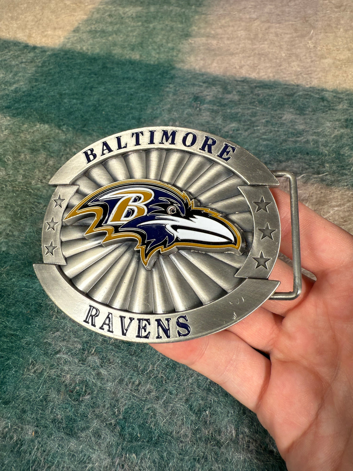 2000s Baltimore Ravens Oversized Belt Buckle