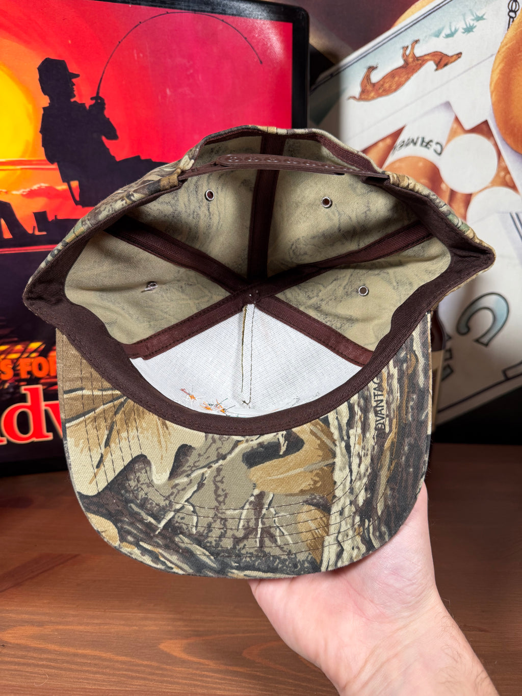 Vintage Golden Harvest Seed Duck Camo K Products Hat
