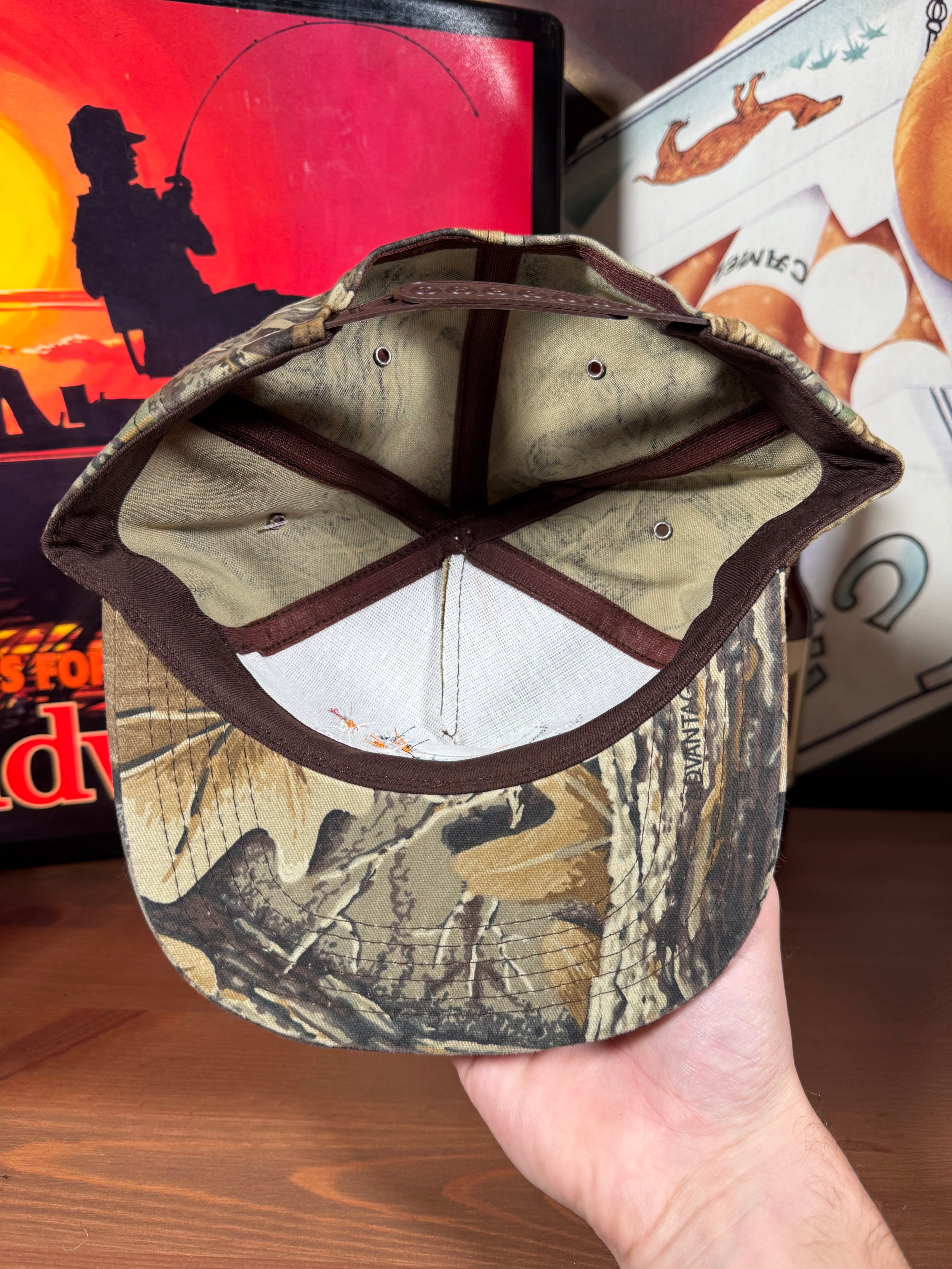 Vintage Golden Harvest Seed Duck Camo K Products Hat