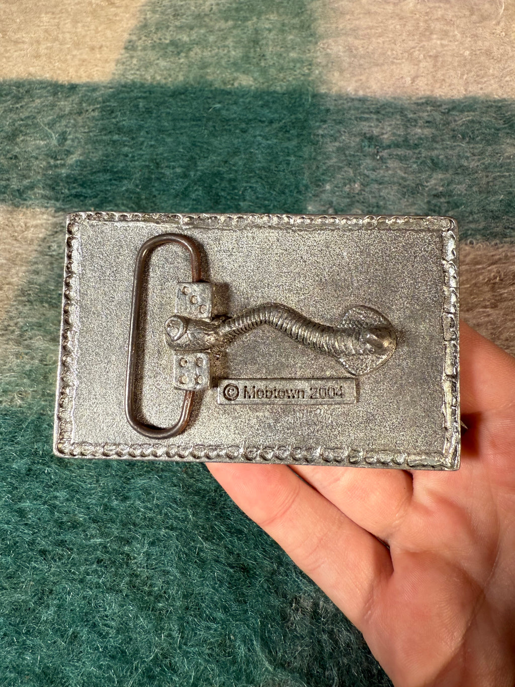 Vintage 2004 I’m With Stupid Belt Buckle