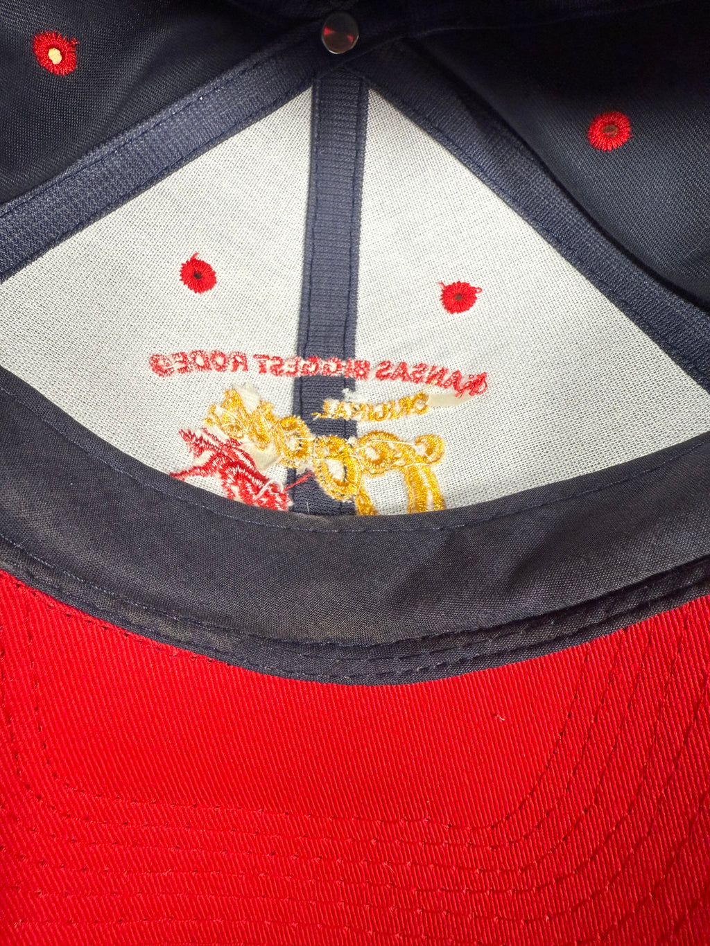 Vintage 2002 Coors Kansas Rodeo Snapback Hat