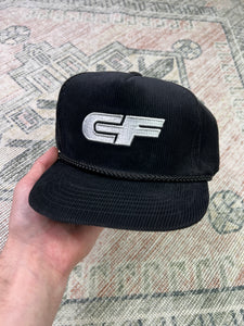 Vintage CF Embroidered Corduroy SnapBack Hat