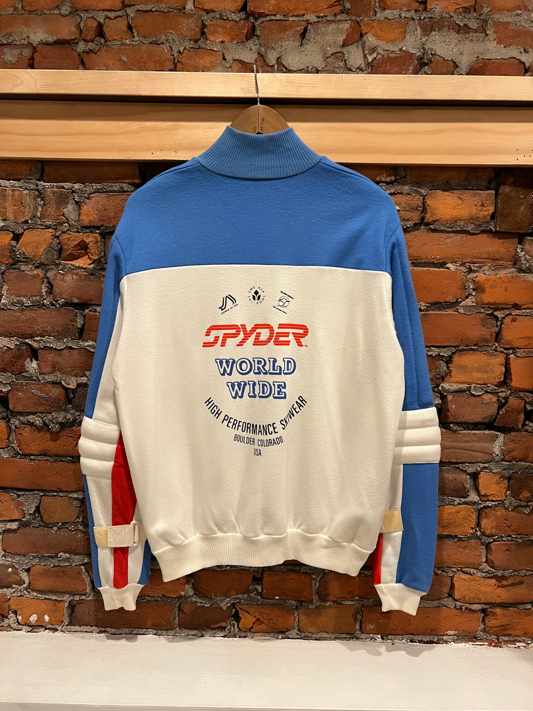 Vintage 80s Spyder Padded Ski Sweatshirt (S)