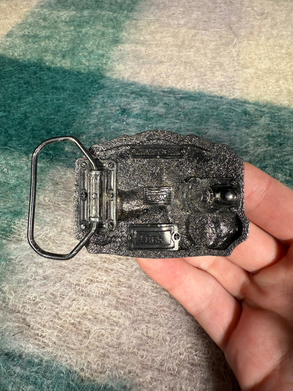 Vintage Firefighters Belt Buckle