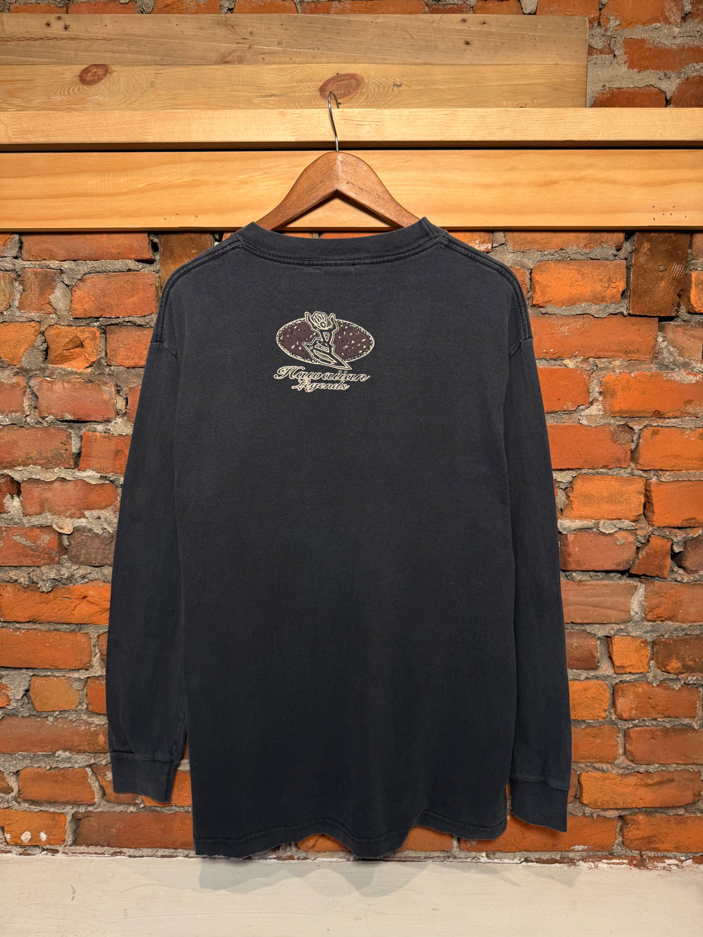 Vintage Hawaiian Legends Longsleeve Surf Shirt (L)