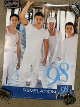 Load image into Gallery viewer, Vintage 2000 98 Degrees Double Sided Band Poster (18x24)
