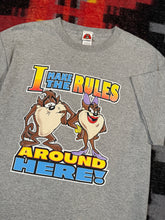 Load image into Gallery viewer, Vintage I Make The Rules Around Here Taz Shirt (L)
