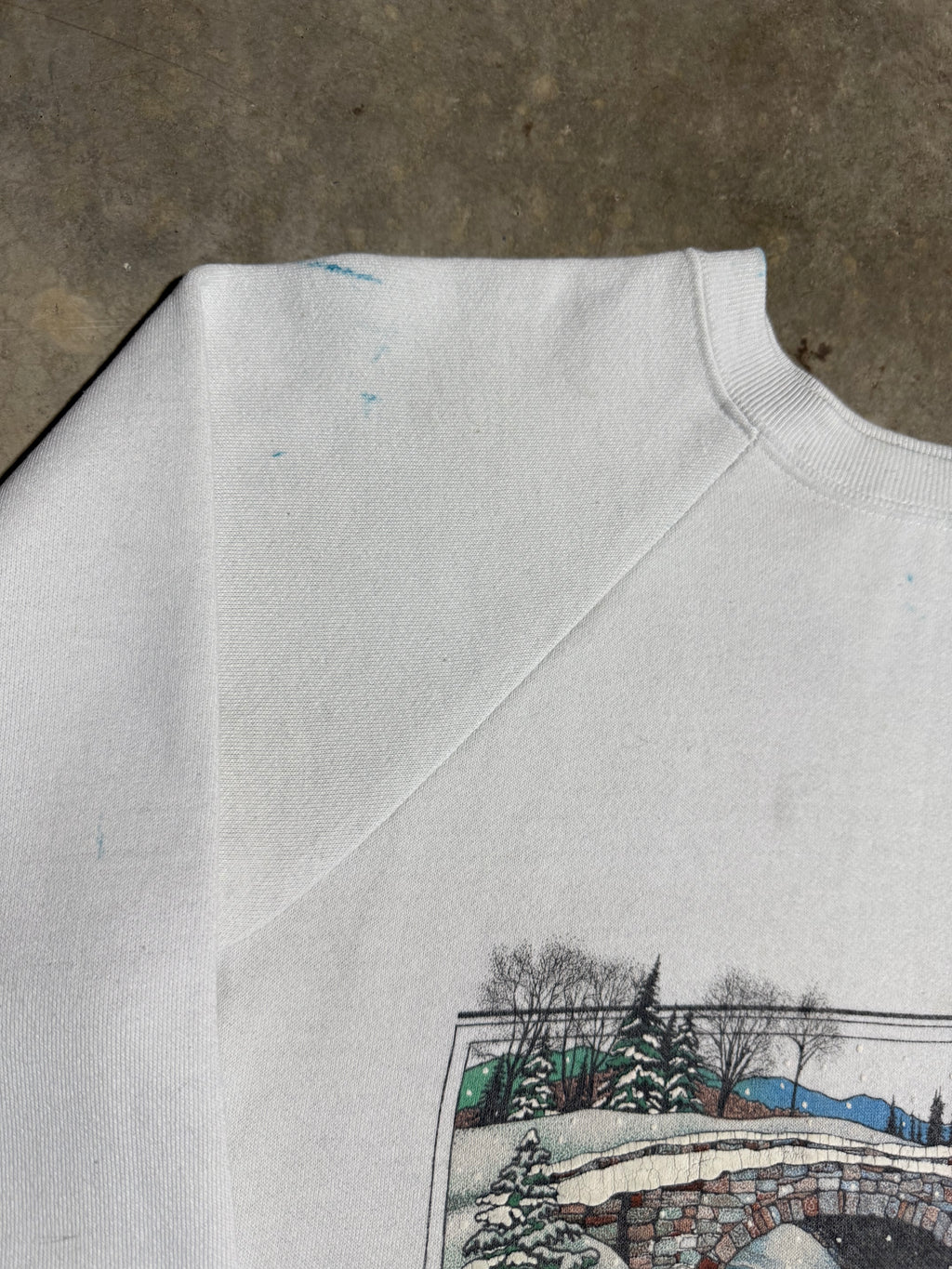Vintage 80s Winter Escape Crewneck (M)