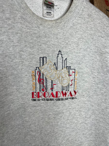 Vintage Broadway Embroidered Crewneck (M)