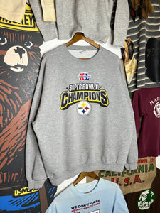 2000s Steelers Super Bowl Crewneck (XXL)