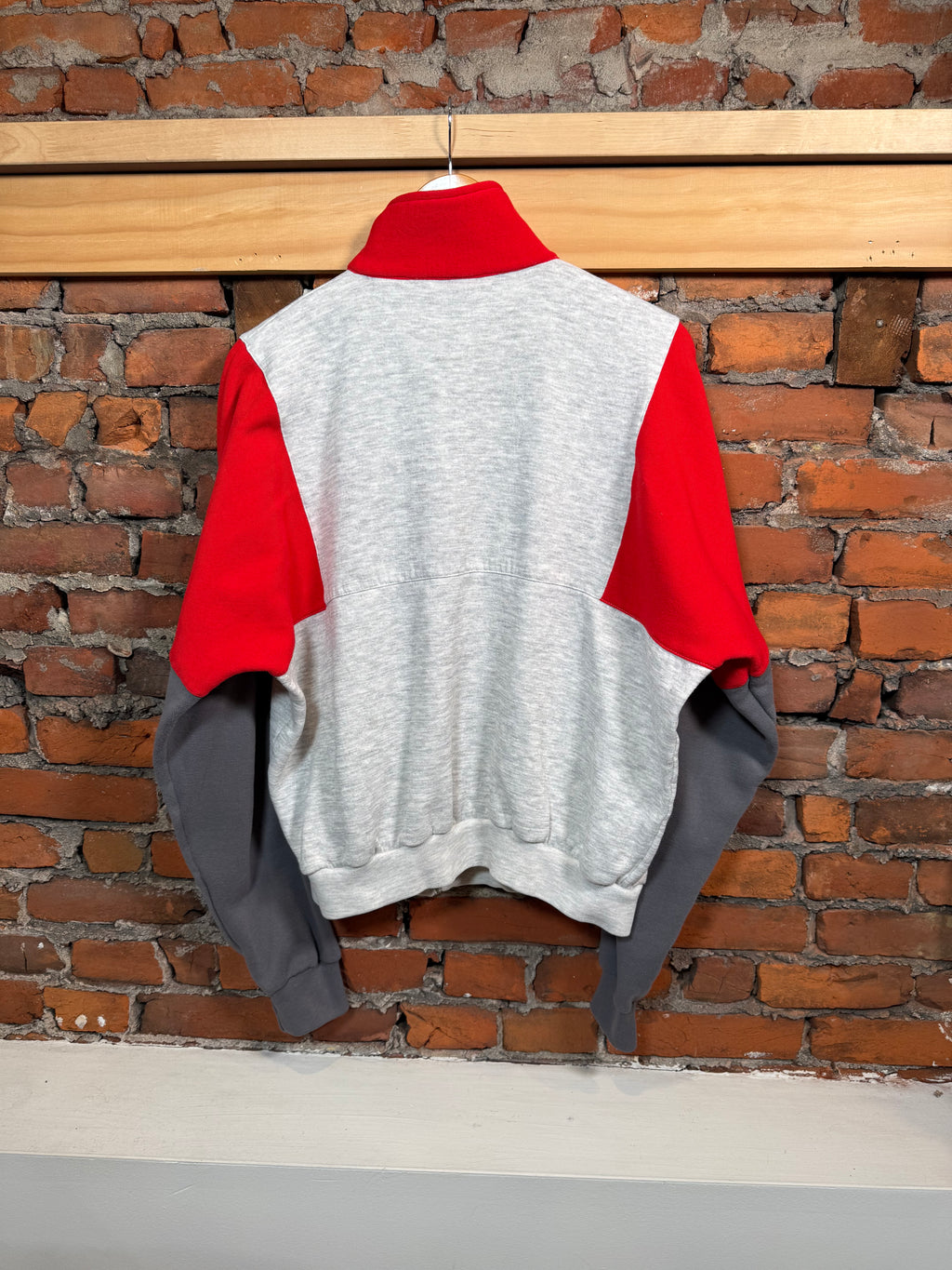 Vintage 80s Spalding Zip Up Sweatshirt (XL)